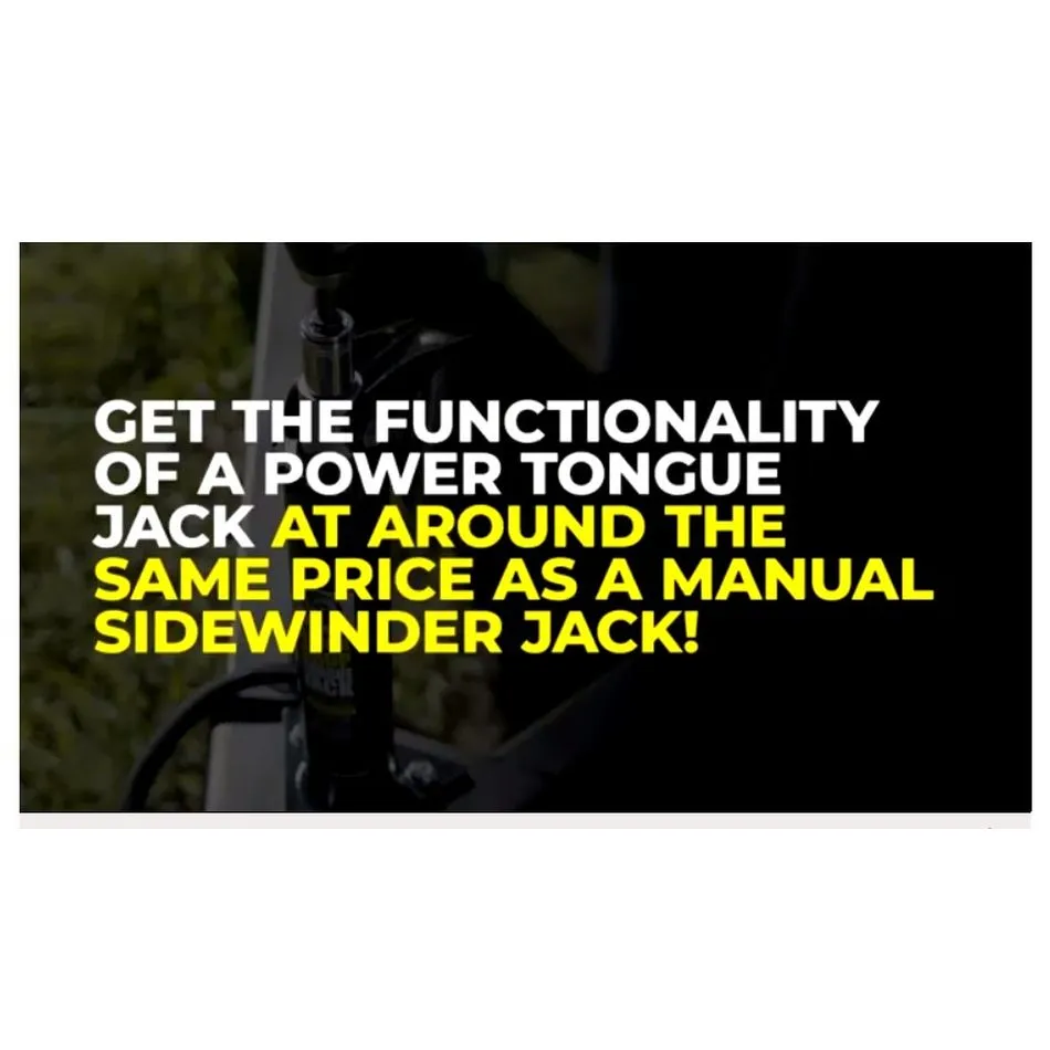 Quick Drop Manual Tongue Jack